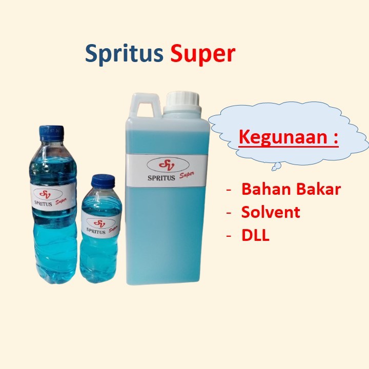 Jual SPIRTUS SPIRITUS SAPIRTUS SPRITUS SEPIRITUS BENING MURNI BAHAN ...