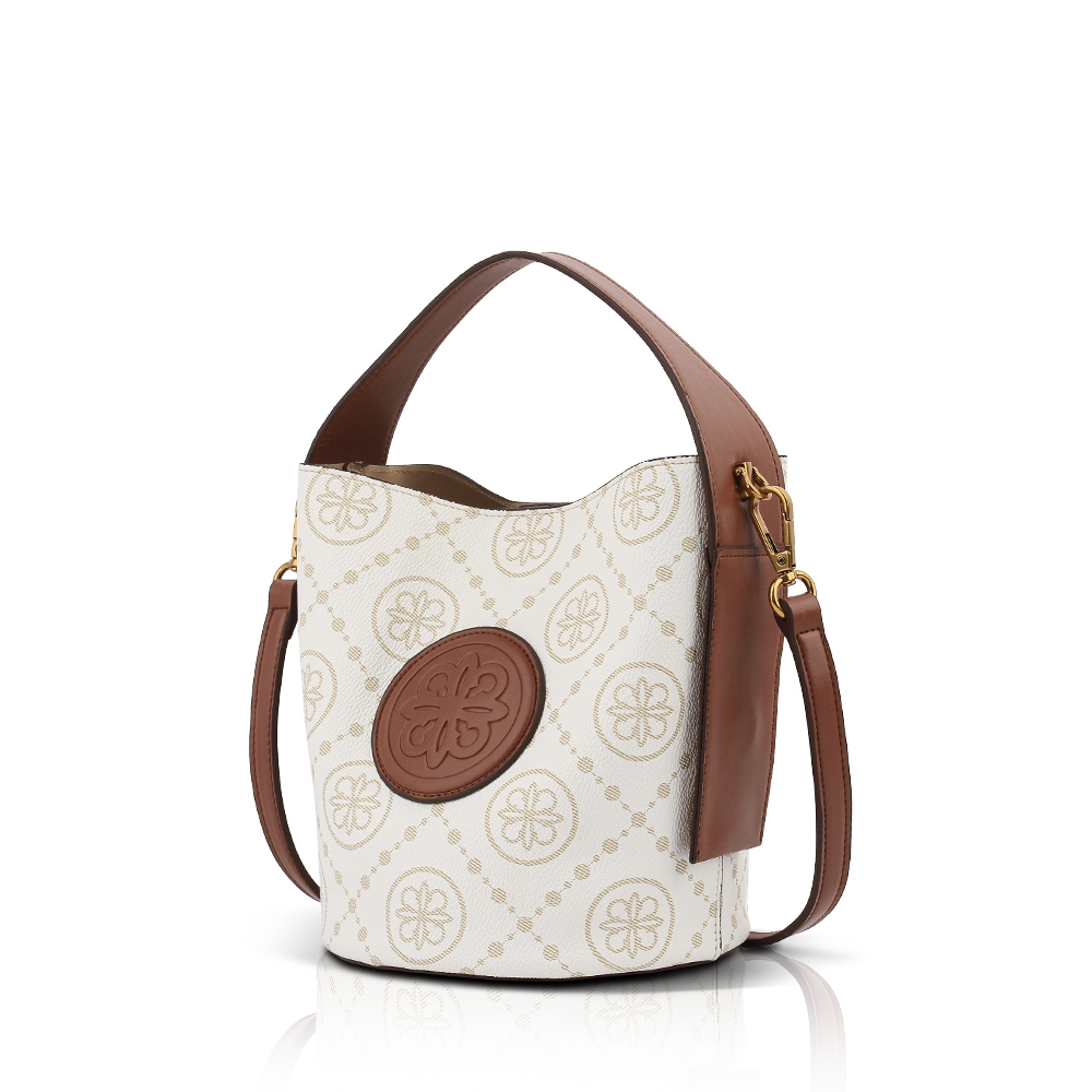 Jual Tas Wanita Les Catino Saira Round Bucket Cb Monogram | Shopee ...
