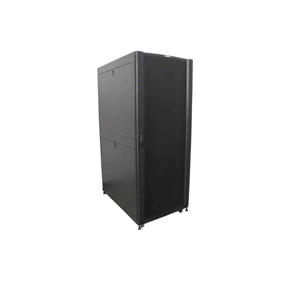 Jual PRO12047P Heavy Duty Rack 47U INDORACK Depth 1200mm Perforated Rak ...