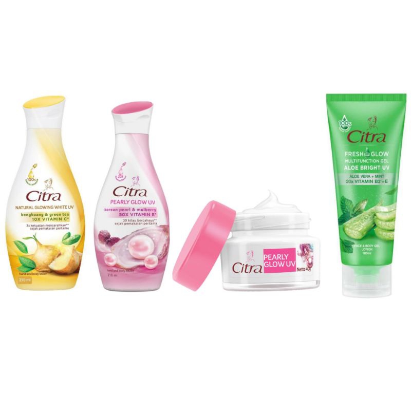 Jual Citra Hand & Body Lotion 60ml, 120ml, 210ml Citra Essence Cream 40gr, Citra