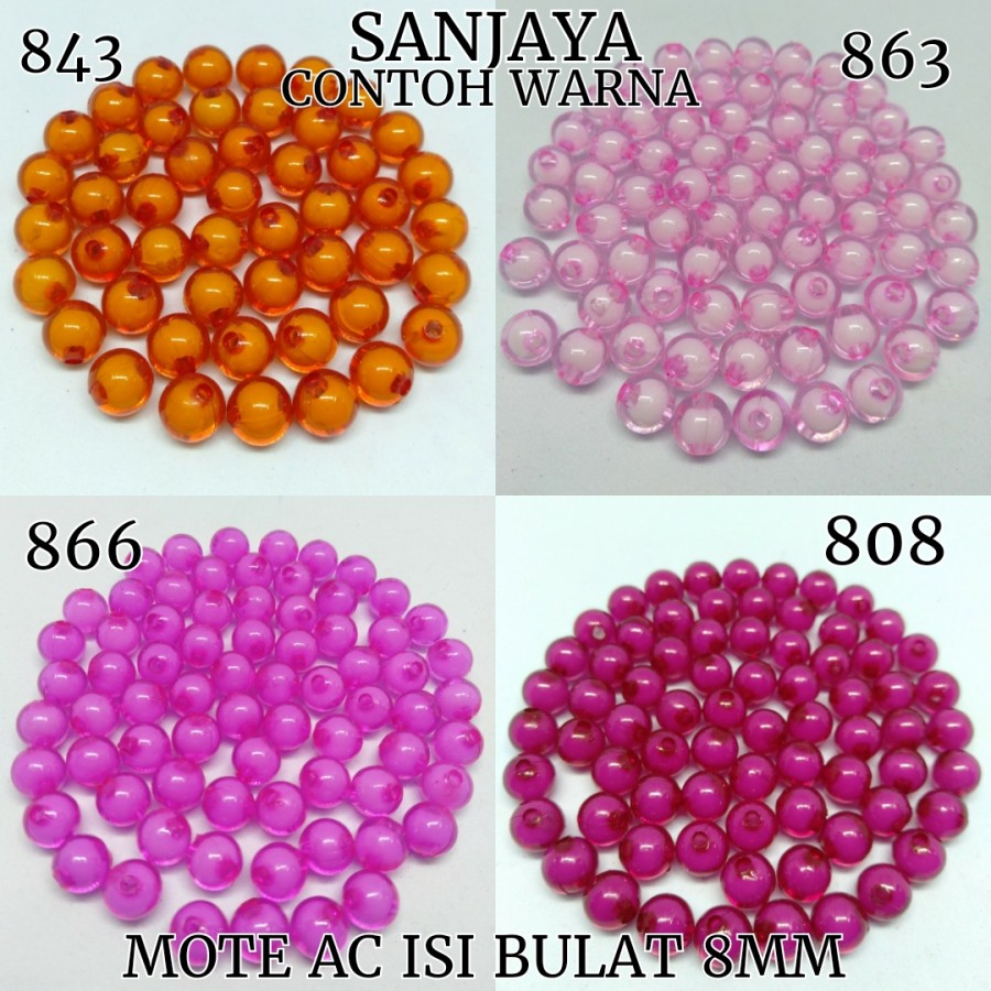 Jual Hasans / Mote Isi / Manik Akrilik Isi / Manik Bulat / Manik Isi ...