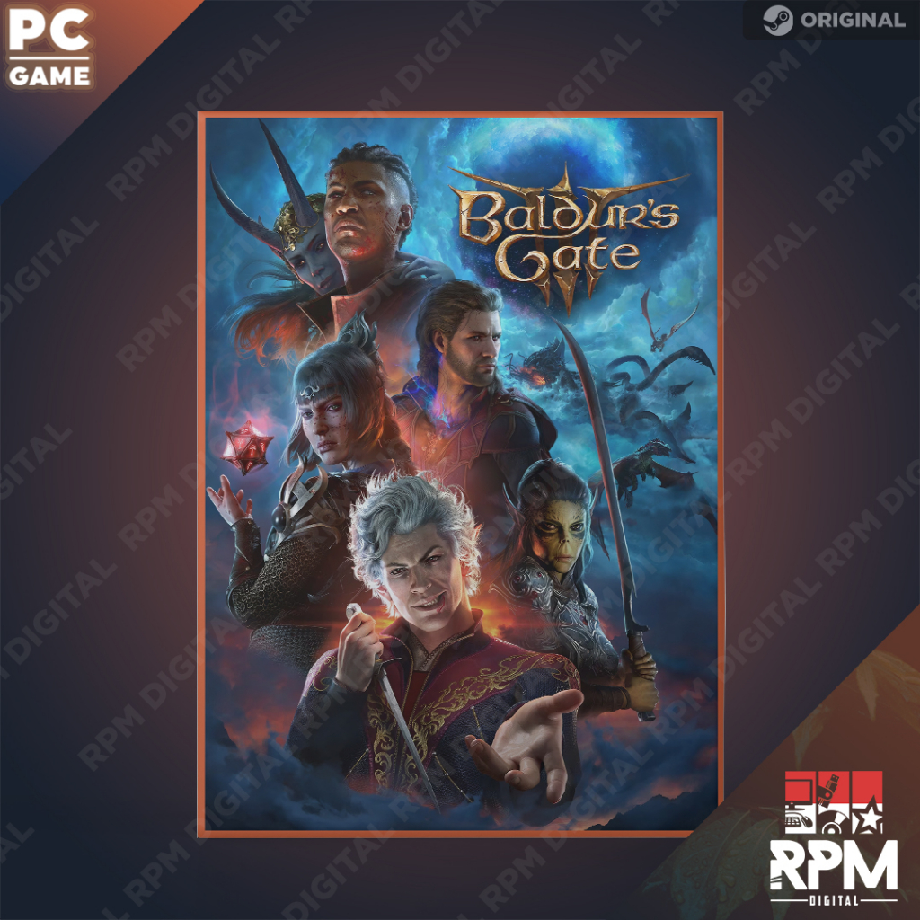 Jual Baldurs Gate 3 Digital Deluxe Edition Pc Original Shopee