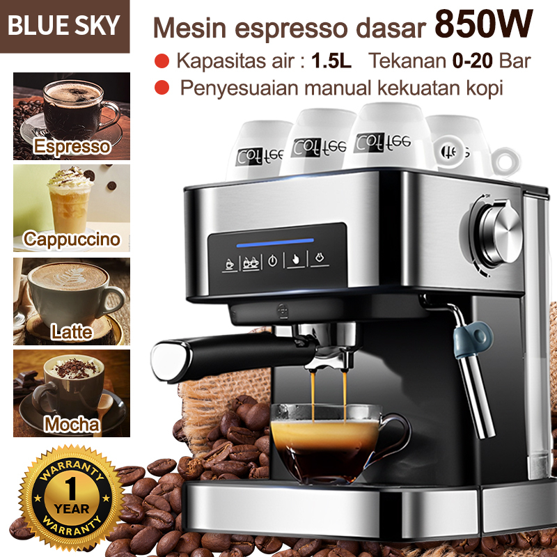 Promo Simplus Coffee Maker 1.5L Mesin Pembuat Kopi Low Watt Mesin - 0.6L  Hitam - Kab. Tangerang - Simplus Official Store