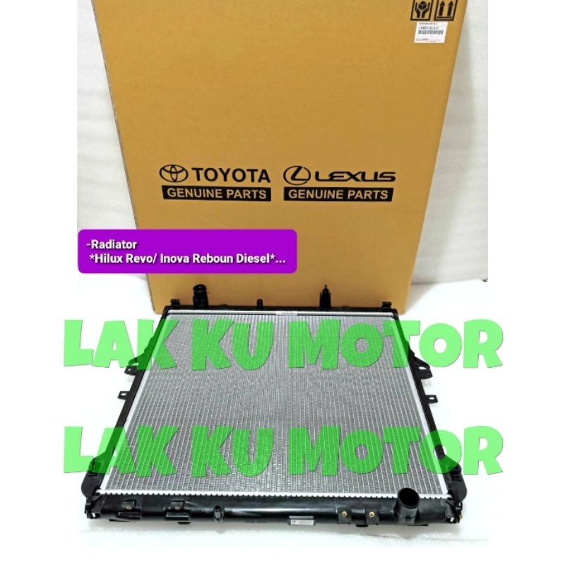 Jual RADIATOR ASSY HILUX REVO INNOVA REBORN DIESEL MATIC | Shopee Indonesia