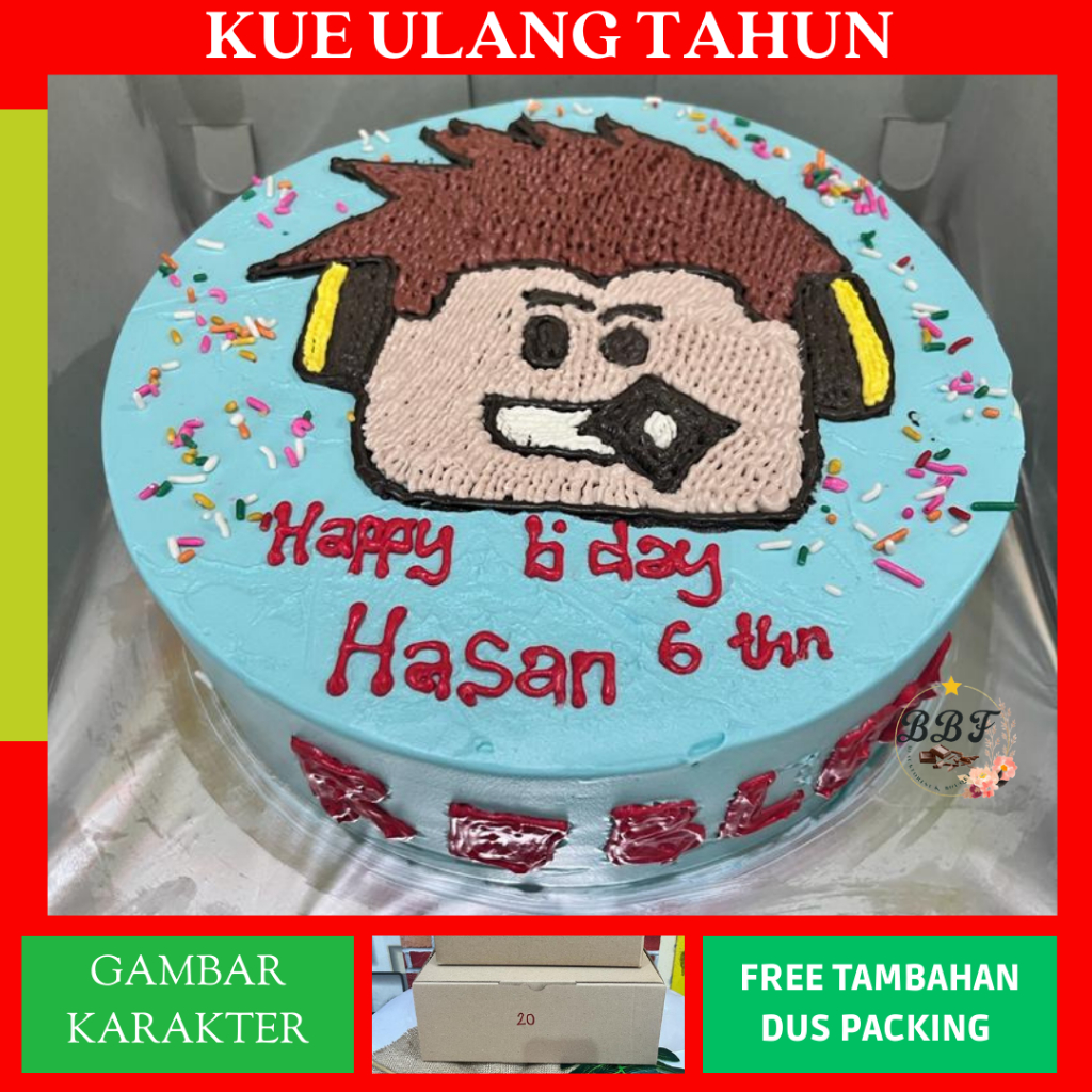 Jual Kue Karakter / Kue Ultah Karakter / Kue Ulang Tahun / Cake Ulang ...