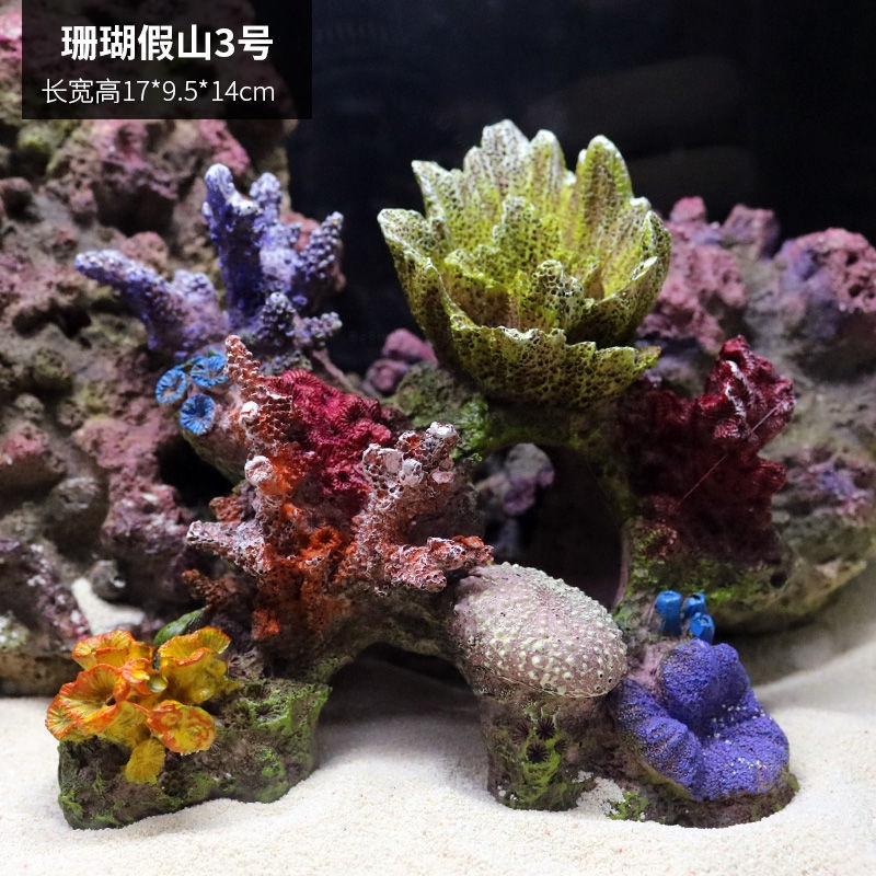 Jual Fish tank coral rockery, coral reef aquarium, Fish tank aquarium