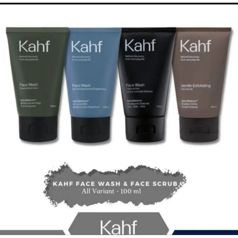 Jual Kahf Face Wash Oil And Acne Care 100ml Shopee Indonesia