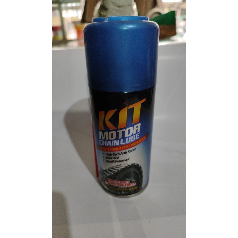 Jual KIT MOTOR CHAIN LUBE 110ML (PELUMAS RANTAI KERETA CHAIN LUBE MOTOR