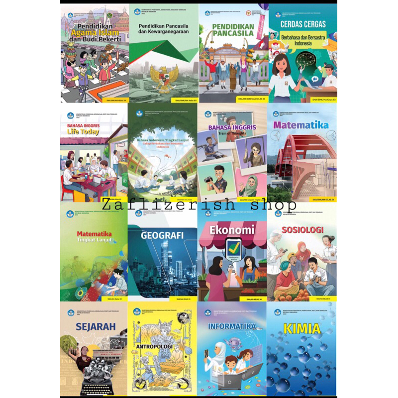 Jual Buku Paket Kelas XII-12 SMA/MA Kurikulum Merdeka( KUMER )-Diknas ...