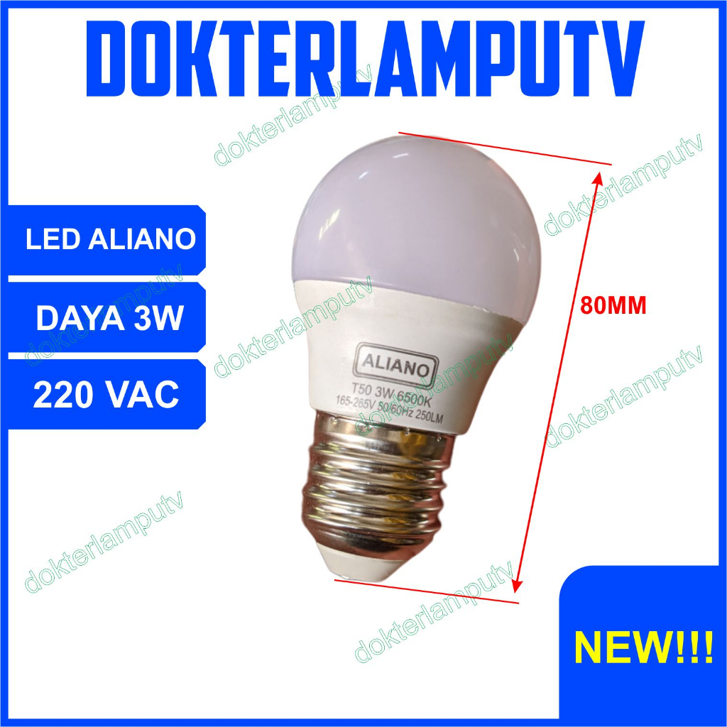 Jual Lampu Led Aliano Watt V Shopee Indonesia