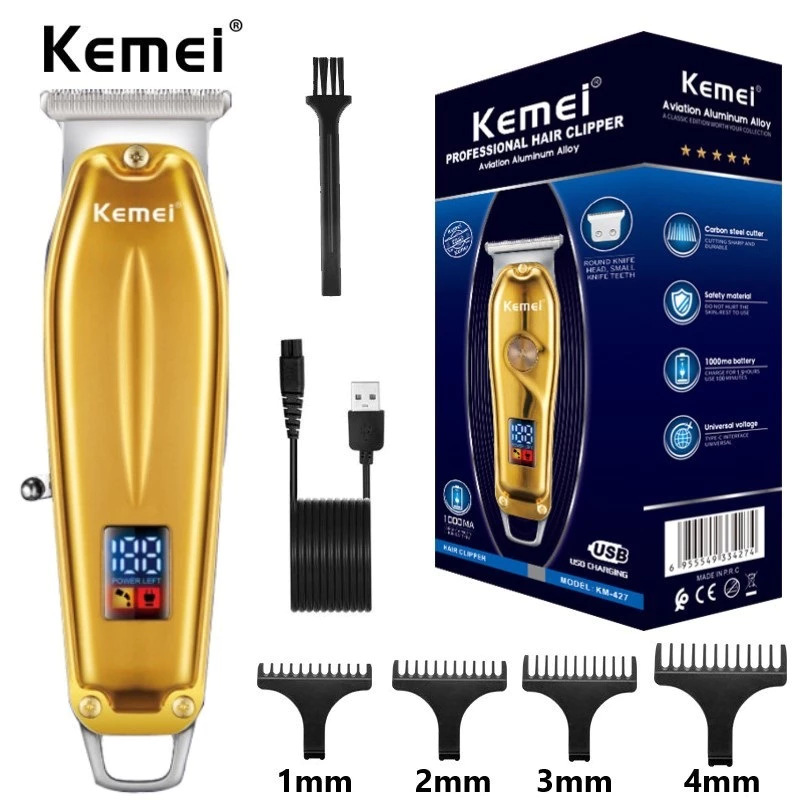 Kemei KM 426 Hair Clipper Mesin Cukur Rambut Pria Elektrik Rechargeable | AutoStock