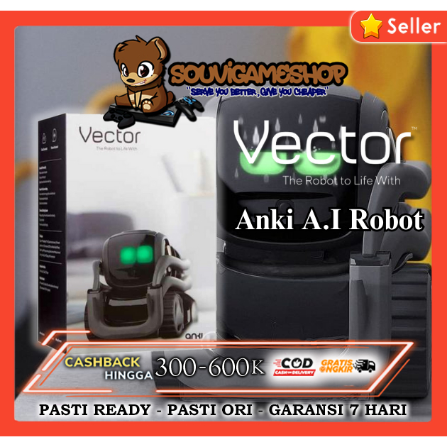 Jual PROMO Vector Anki A.I Robot Hot Toys DDL 2.0 Robot Companion with ...