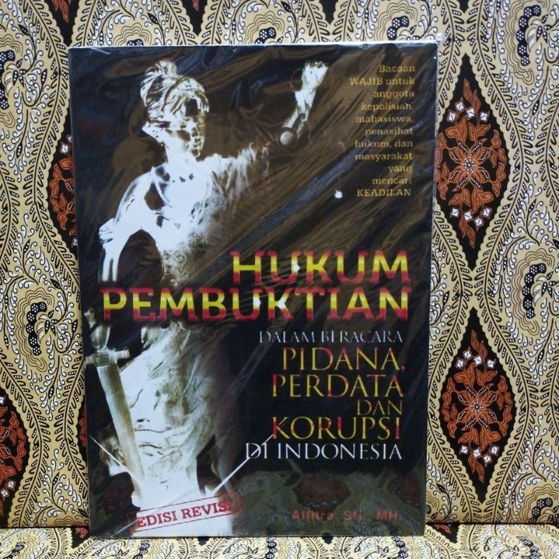 Jual Buku Hukum Pembuktian Dalam Beracara Pidana Perdata Dan Korupsi Di ...