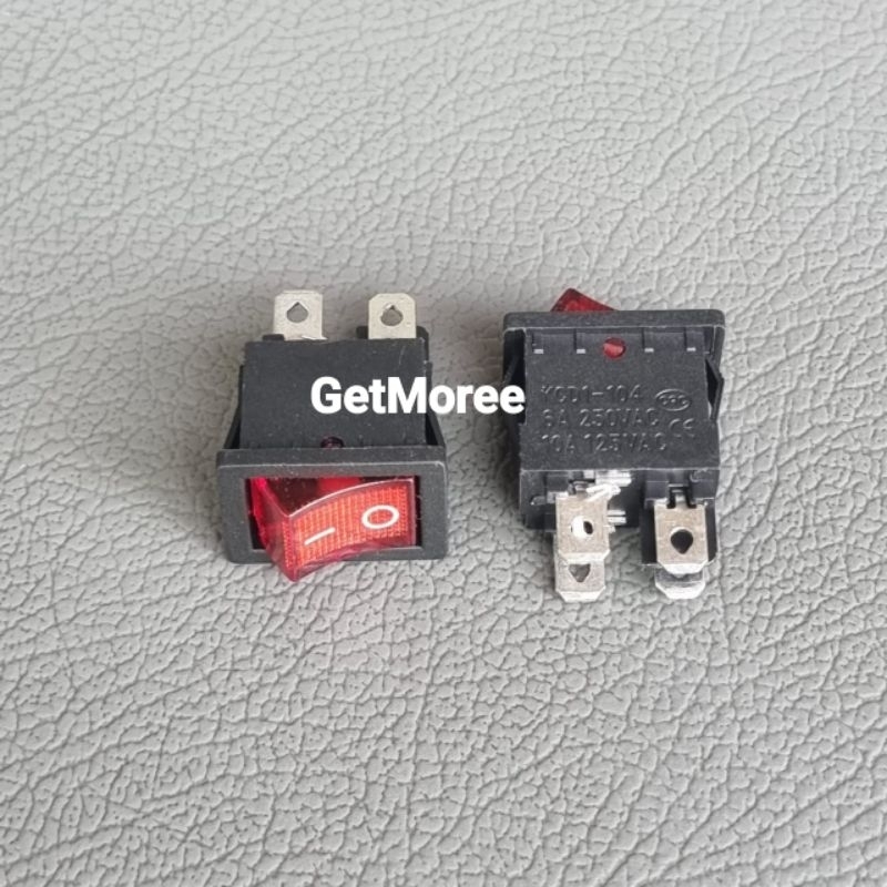 Jual Saklar Switch On Off 4 Pin Kecil + Lampu 4p Rocker 4Pin | Shopee ...