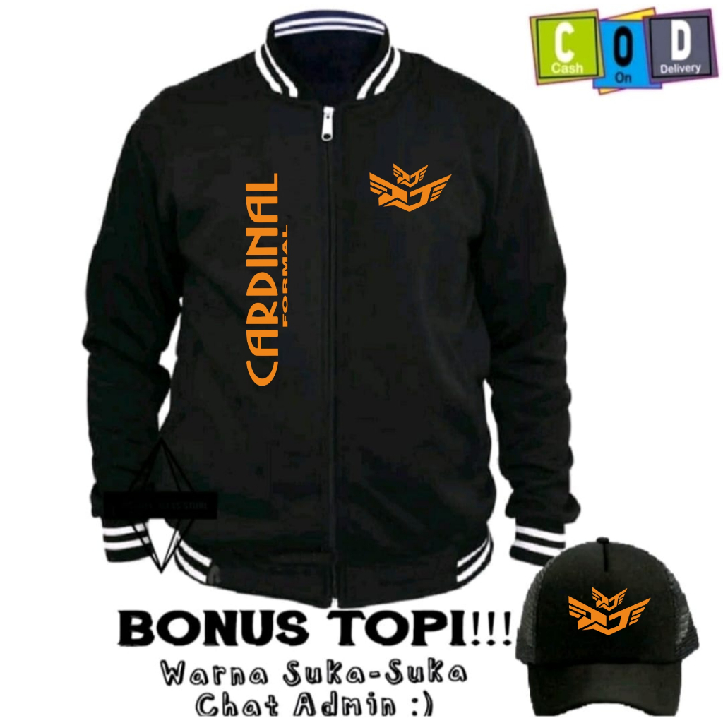 Jual BONUS TOPI Terbaru ! Harapan Store Jaya Jaket Varsity Pria Wanita ...
