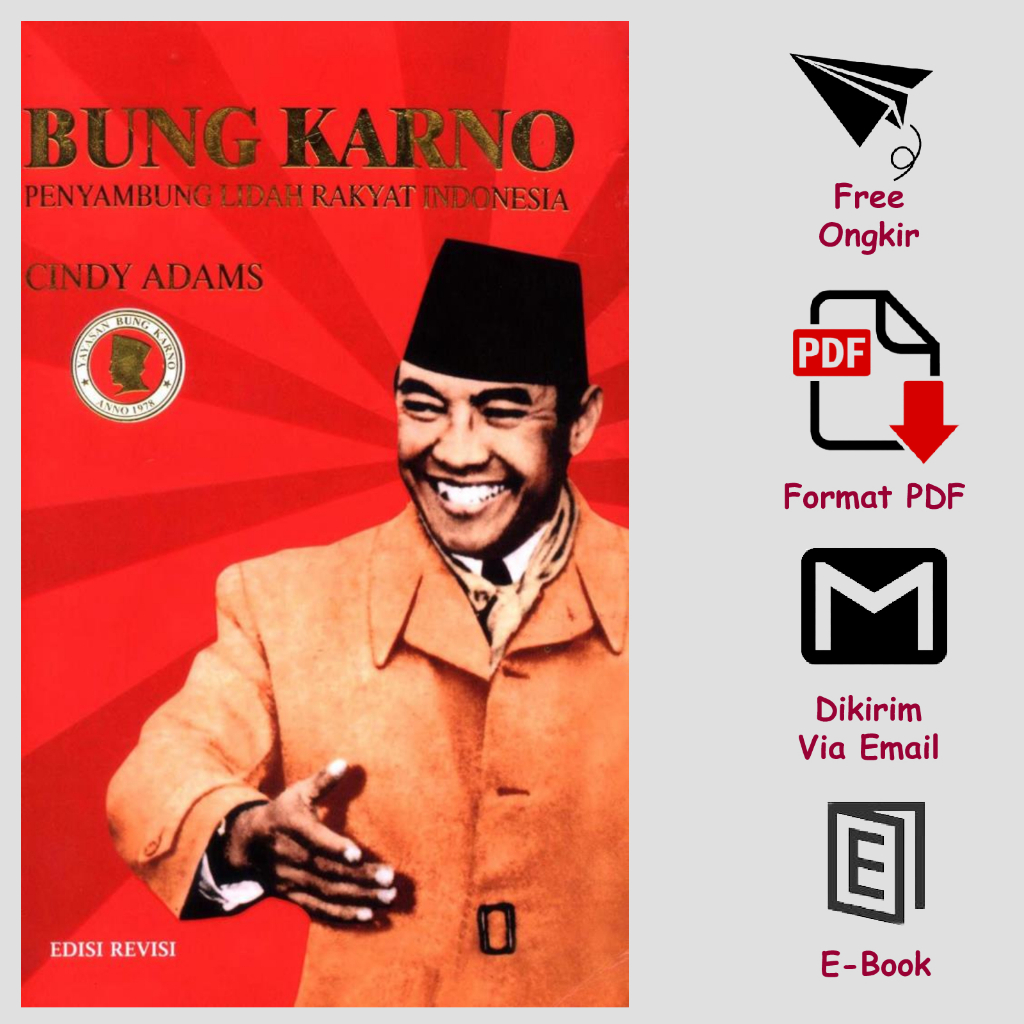 Jual Bung Karno Penyambung Lidah Rakyat Indonesia Cindy Adams Alih ...