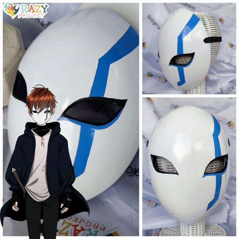 Jual Leywin Arthur The Beginning After The End Mask Topeng Kayu Cosplay ...