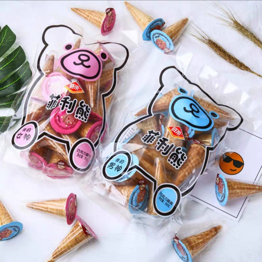 Jual 360G VARIAN ICE CREAM CONE KRISPY CHOCOLATE WAFFLE & CONE KRISPY