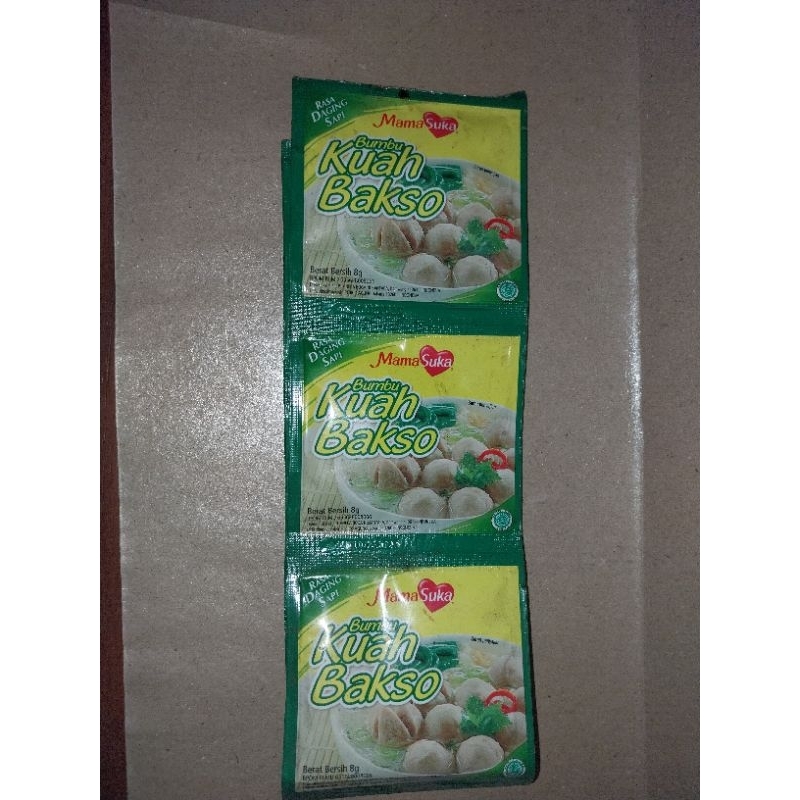 Jual Mama Suka Kuah Bakso Sachet 8gr Shopee Indonesia