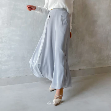 Bynissa BELLA KULOT Bawahan Celana Kulot Highwaist Cerruty Fashion Muslim
