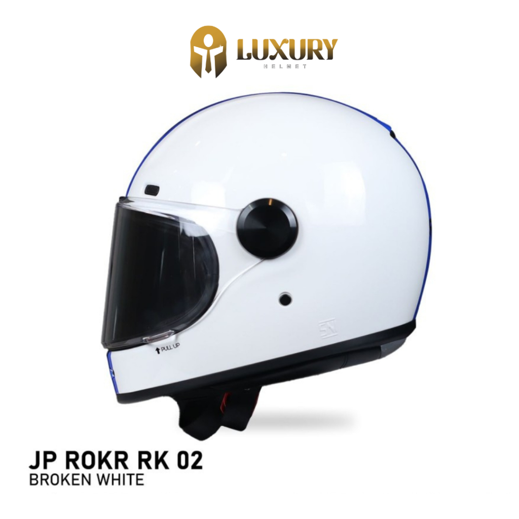 Jual Helm JP ROKR RK02 Fullface Classic Retro | Shopee Indonesia