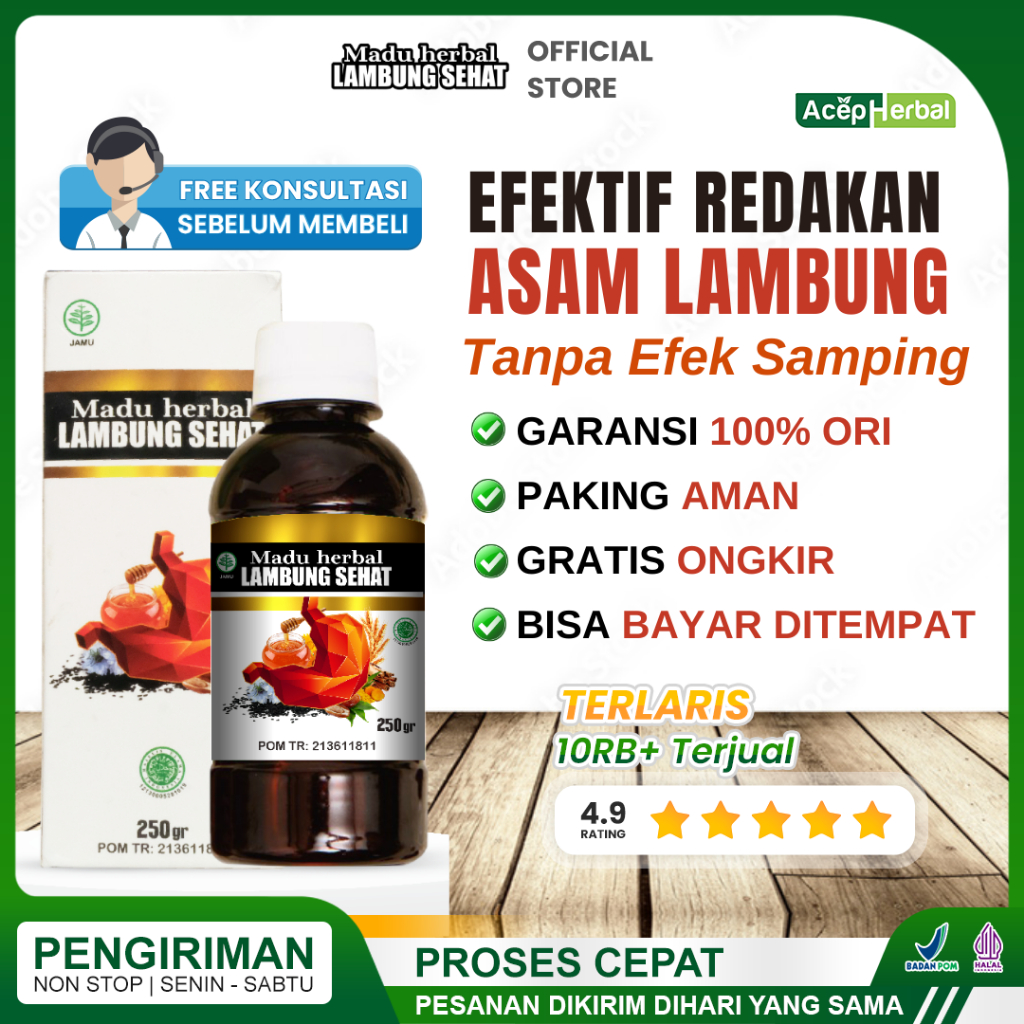 Jual Obat Asam Lambung Maag Magh Gerd Akut Kronis Yang Bagus Untuk Anak ...