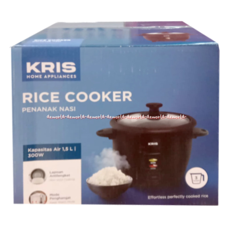 Jual Kris Rice Cooker 1.5L Manual Pemasak Nasi Praktis Kecil Cocok Untuk Travelling Travel