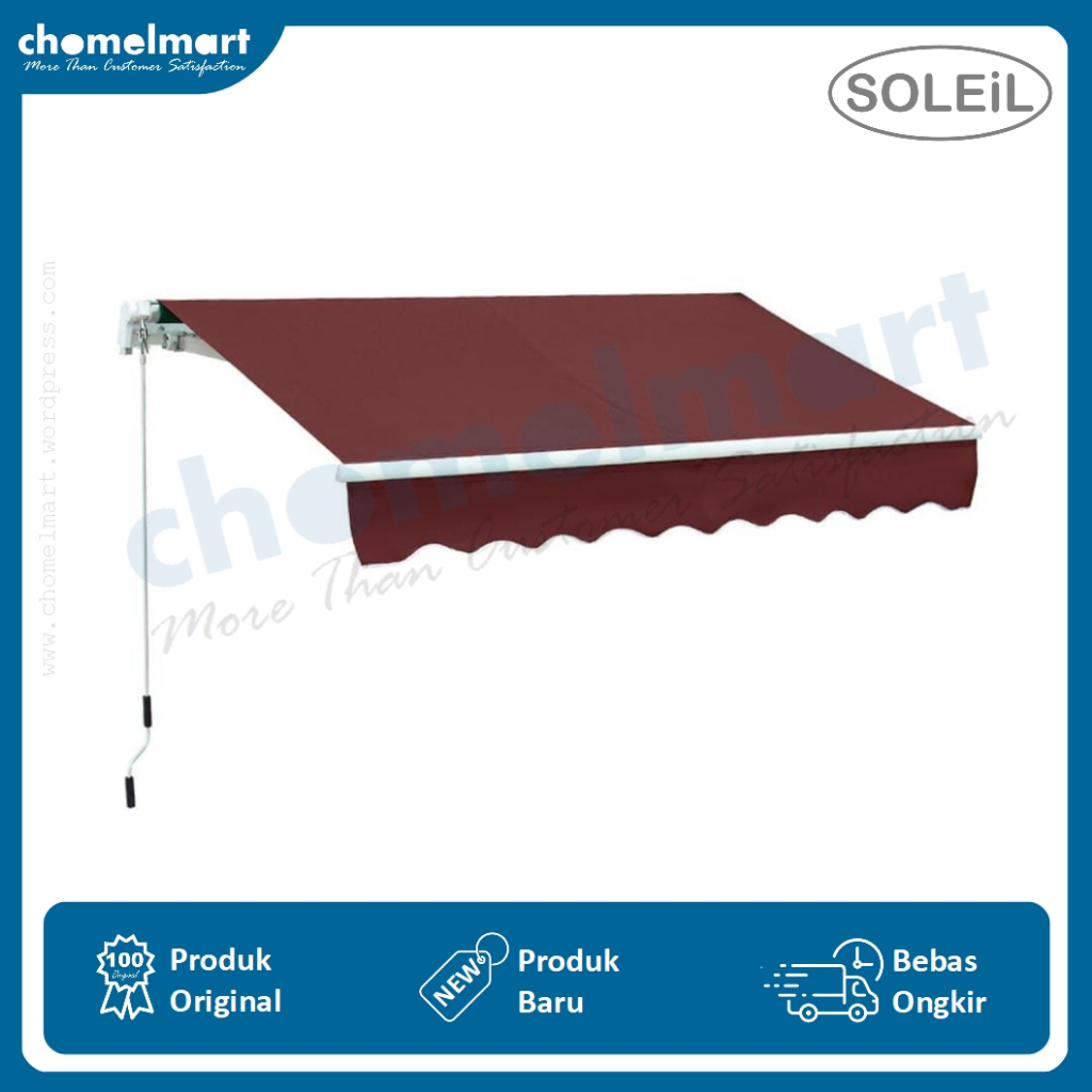 Jual Atap Kanopi Tarik 3.95 Mtr - Merah Tua 313208 | Shopee Indonesia