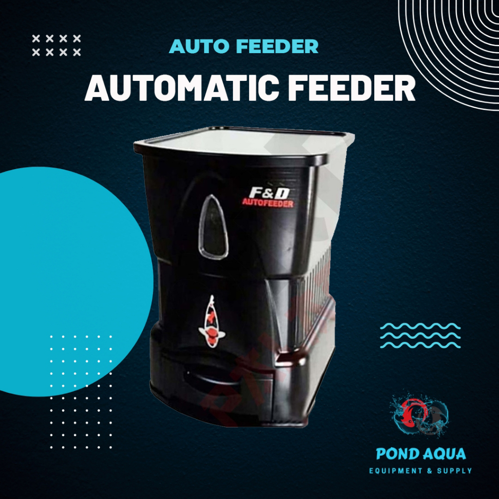 Jual Auto Feeder Automatic Kolam Koi 6 Kg Pemberi Makanan Ikan Koi