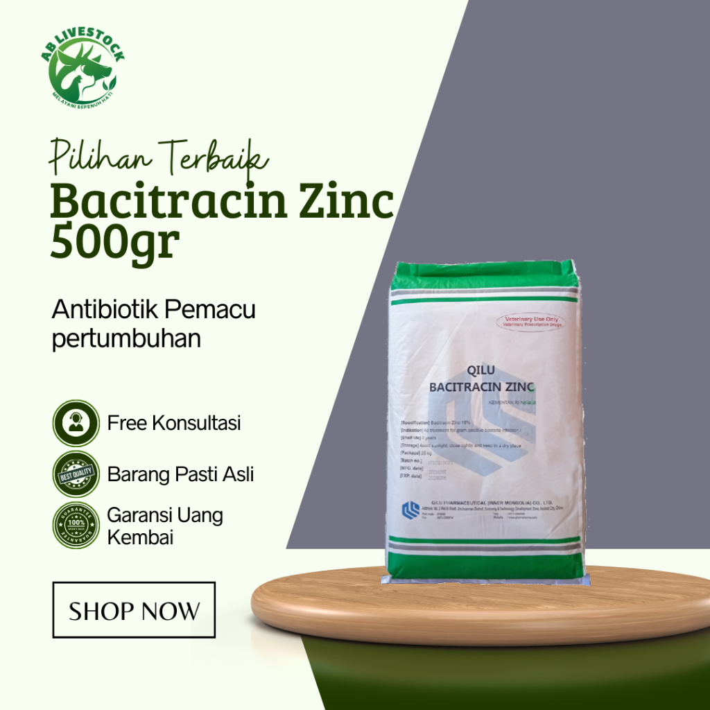 Jual Bacitracin Zinc 500gr Shopee Indonesia