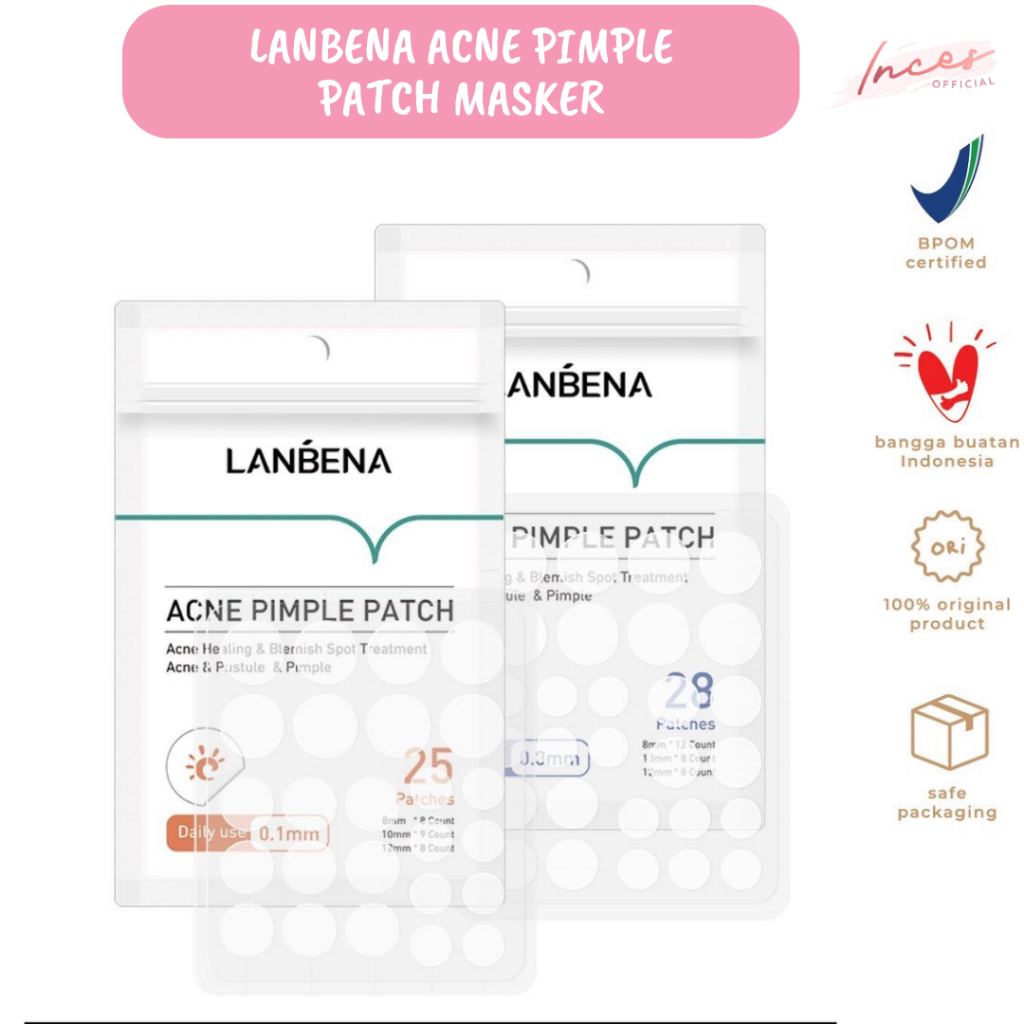 Jual 𝓲𝓷𝓬𝓮𝓼 - LANBENA Acne Pimple Patch Masker Invisble Stiker Jerawat ...