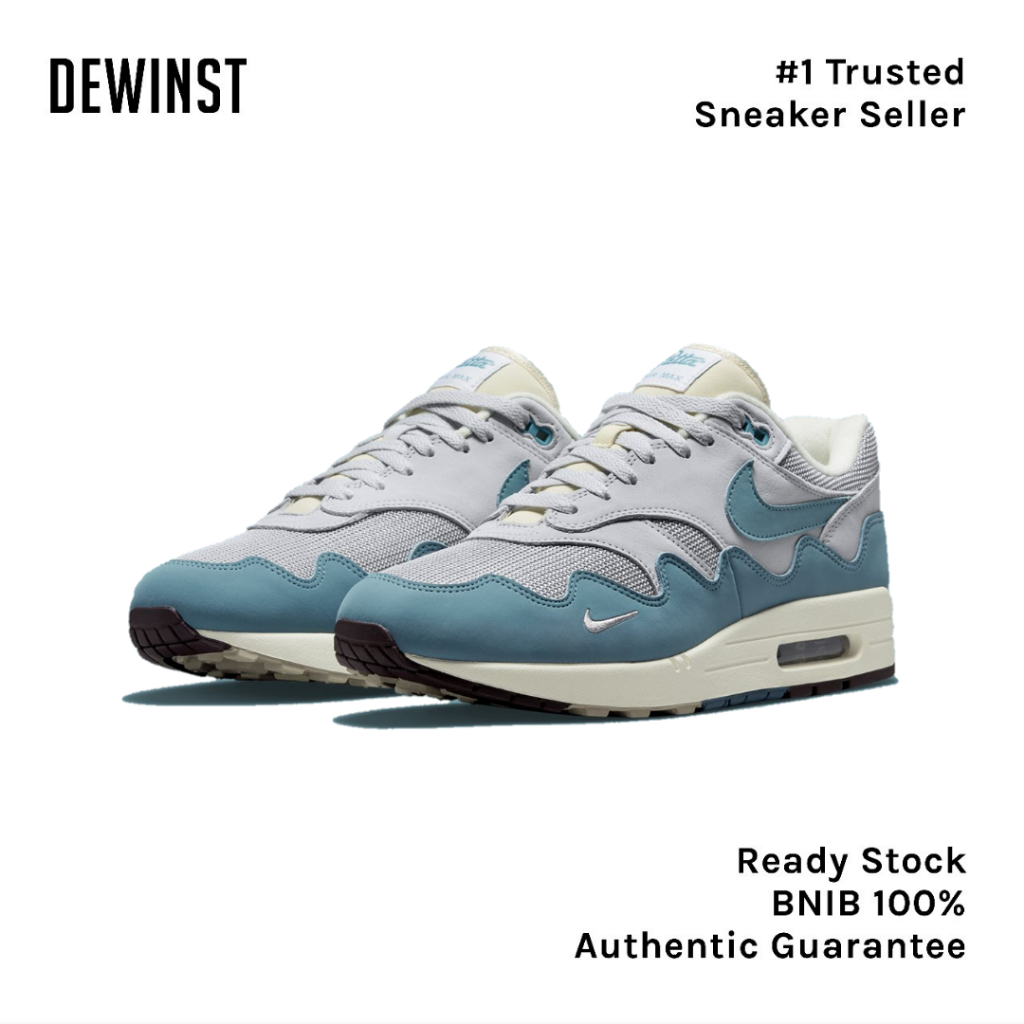 Air Max 1 Patta Waves Noise Aqua