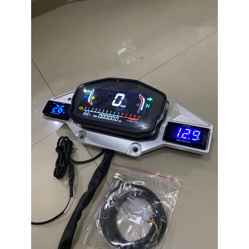 Jual SPEEDOMETER SPEEDO DIGITAL NINJA RR OLD NEW PNP CNC | Shopee Indonesia