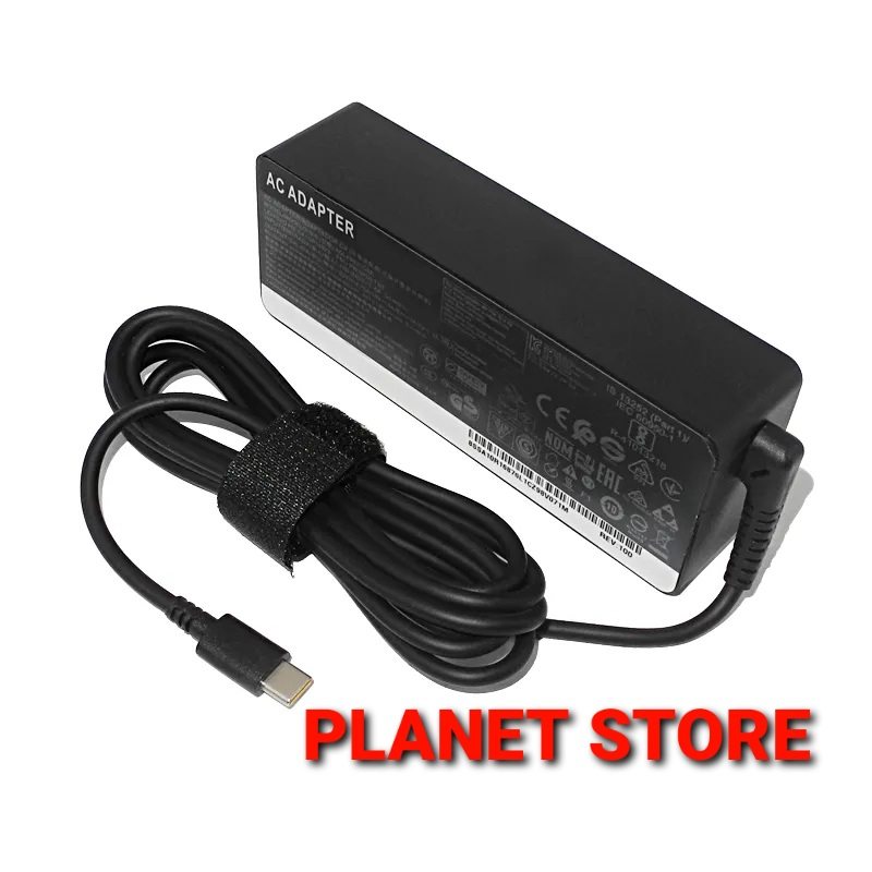 Caricabatterie Acer Chromebook 311 C721-25AS, Alimentatore USB-C 45W Chicony Nuovo, Con Cavo Di Alimentazione