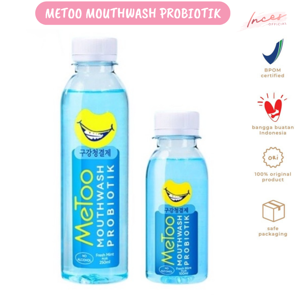 Jual METOO MOUTHWASH PROBIOTIK Shopee Indonesia