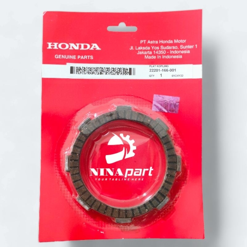 Jual Kampas Kopling Set 4pcs (GN5) Honda Grand Supra x 100 Legenda Revo