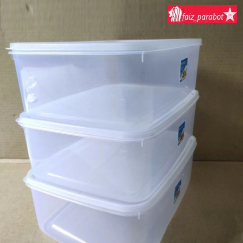 Jual Food Box 3500ml Plastik Kotak Makan 3500 Ml Toples Kmp