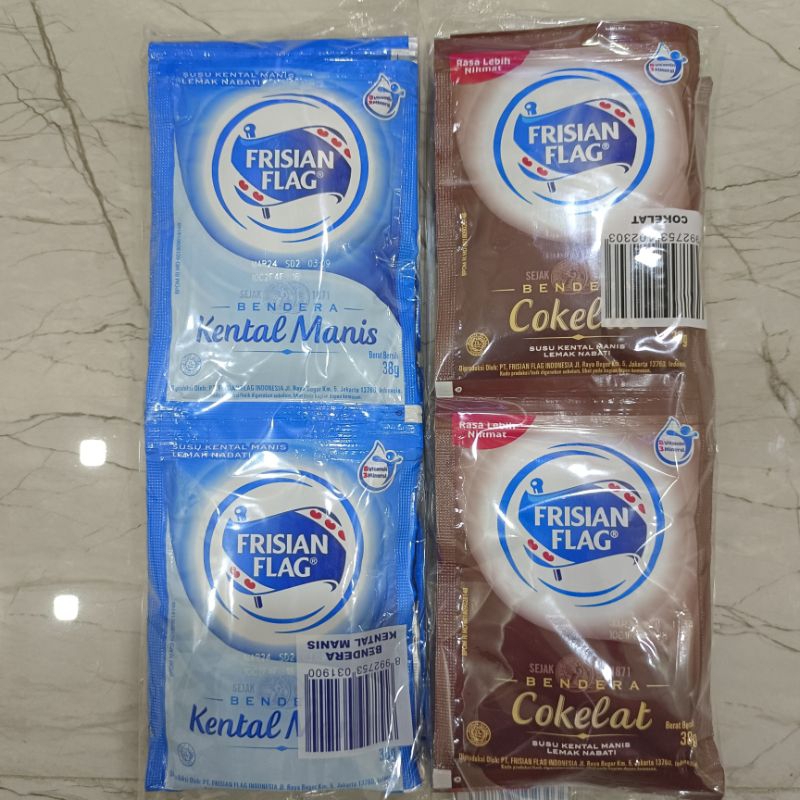 Jual Susu Kental Manis Frisian Flag Renceng isi 6 Sachet Shopee Indonesia