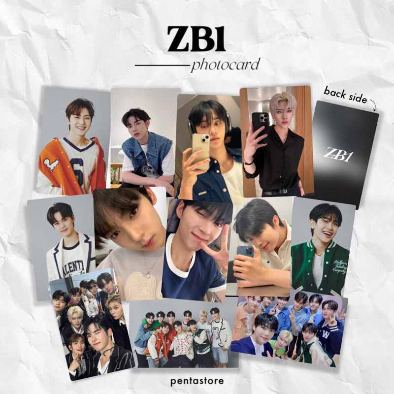 Jual ZB1 Photocard ⋆ Zero Base One Boys Planet PC | Shopee Indonesia