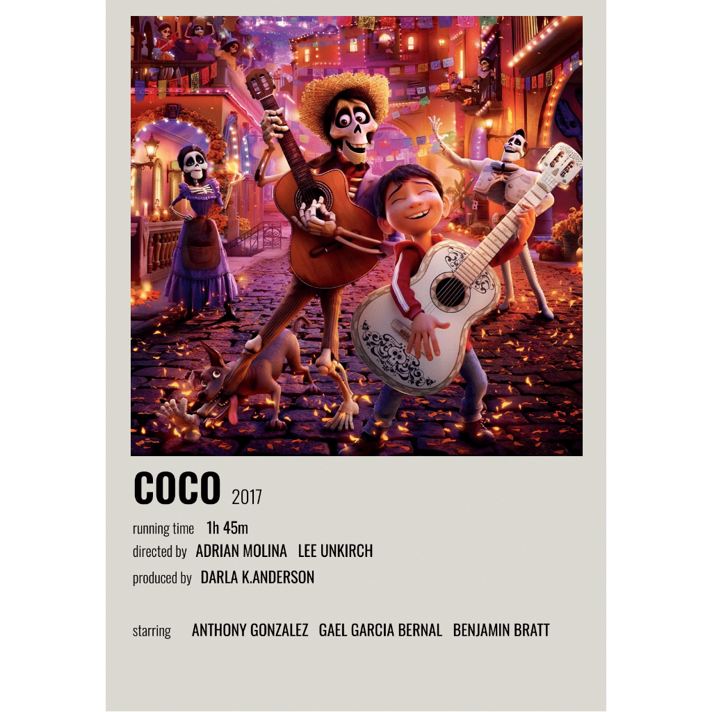 Jual Poster COCO / Aesthetic Wall Decor / Movie Poster (A5) | Shopee ...