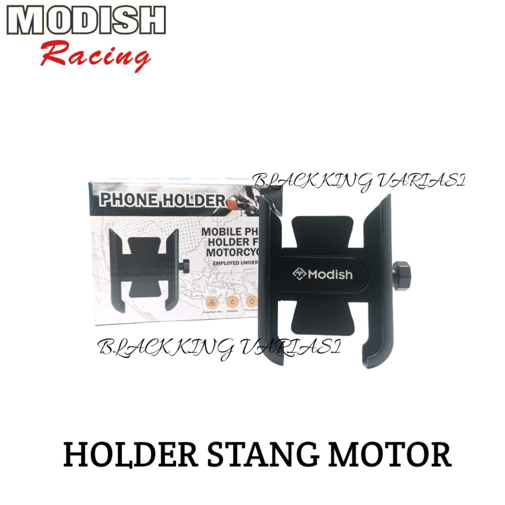 Jual Holder Hp Spion Besi Penahan Ponsel Phone Holder Hp Motor