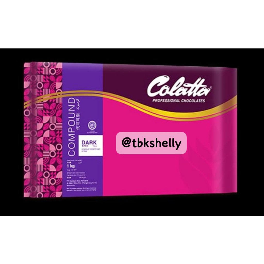 Jual Colatta Dark Compound 5kg / coklat dcc 5 KG - COLATTA 5KG | Shopee ...
