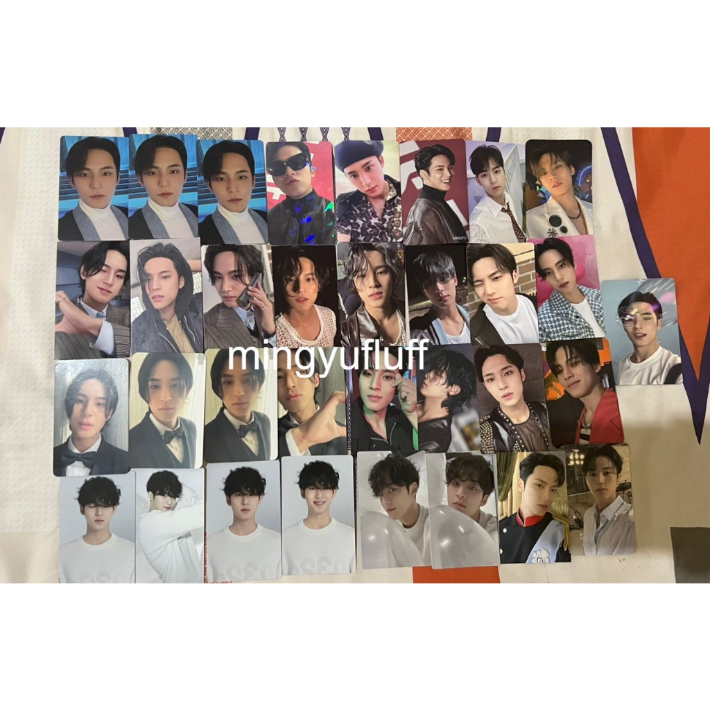 Jual WTS AAB MINGYU PC PHOTOCARD SEVENTEEN MINGYU KIM MINGYU FML FACE ...