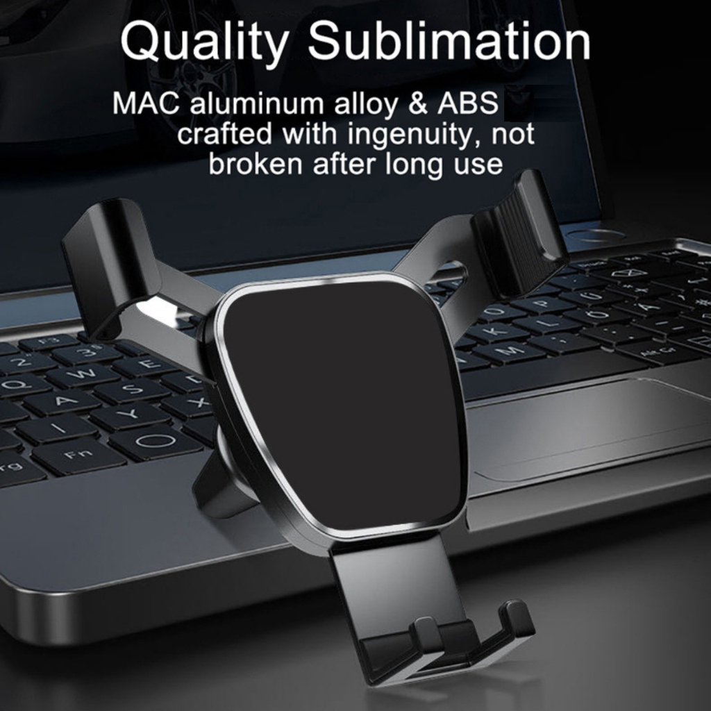 Jual Car Phone Holder Gravity Air Vent Dudukan Mobil HP Lubang ...
