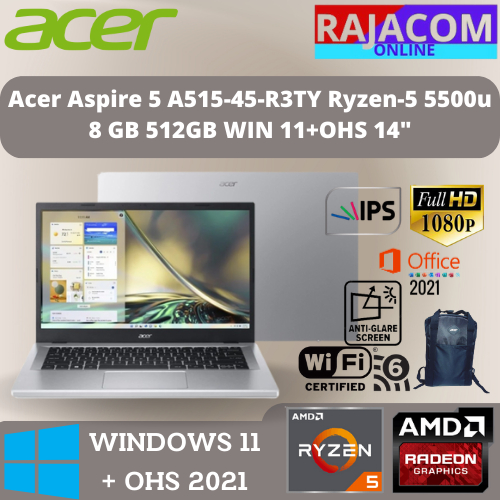 acer 5 a515 45 r3ty