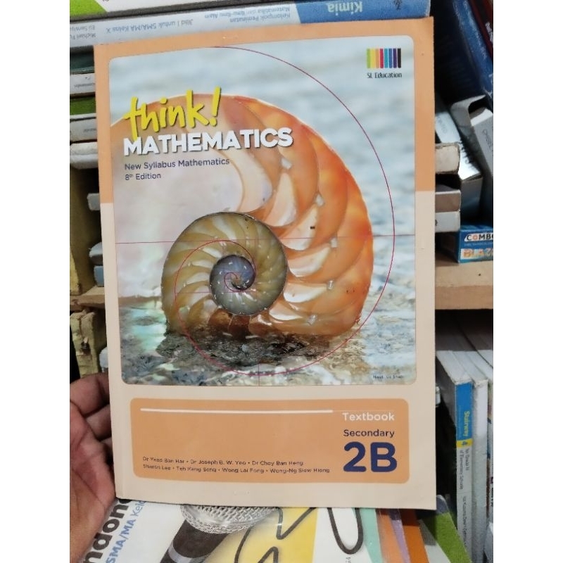 Jual BUKU MATEMATIKA/THINK MATHEMATICS 2B/textbook Secondary 2B ...