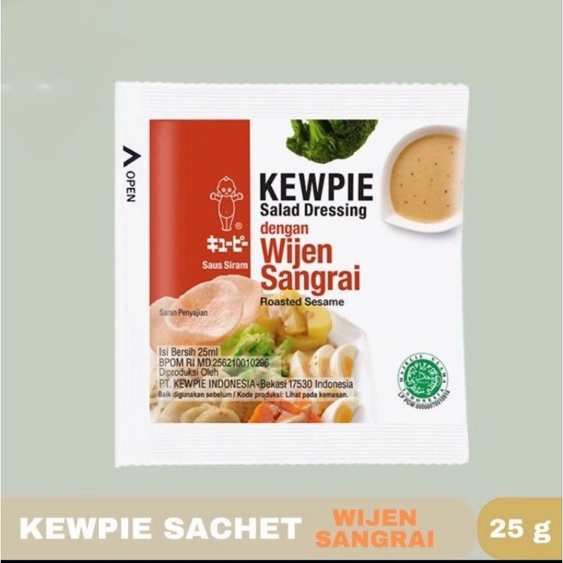 Jual KEWPIE MAYONAISE & SALAD DRESSING SACHET 1525 ML Shopee Indonesia