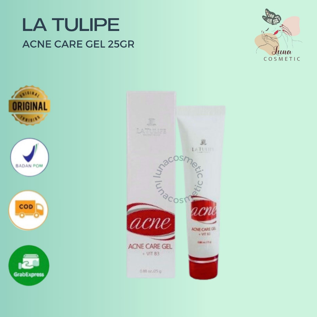 Jual La Tulipe Acne Care Gel 25g Shopee Indonesia