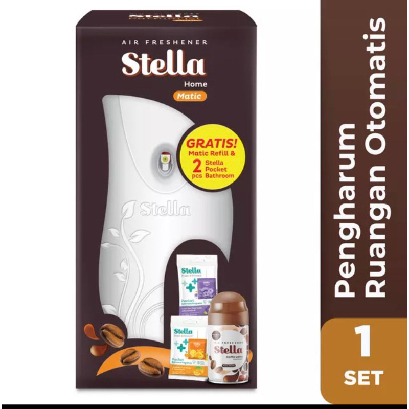 Jual Stella Matic Box Set - Pengharum ruangan otomatis tempel dinding ...