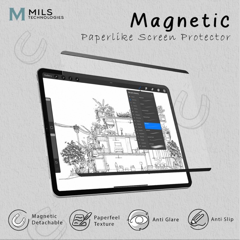10 confezioni Paperlike 2.0 (10x2) per iPad 9,7 & Pro 9,7